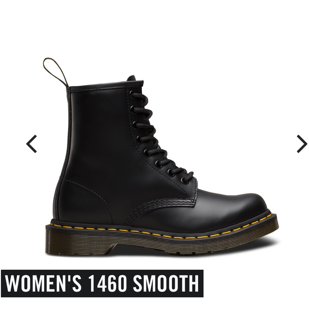 polished black doc martins🖤🦋